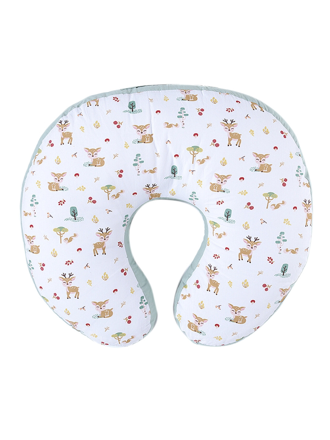 haus & kinder Ultra Soft Cotton U Shaped Baby Feeding Pillow