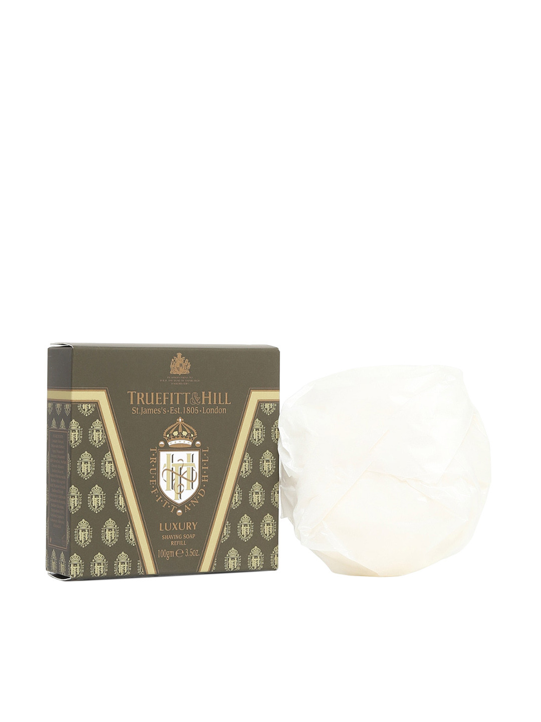 TRUEFITT & HILL Men Yellow Shaving Soap Refill - 100 gm