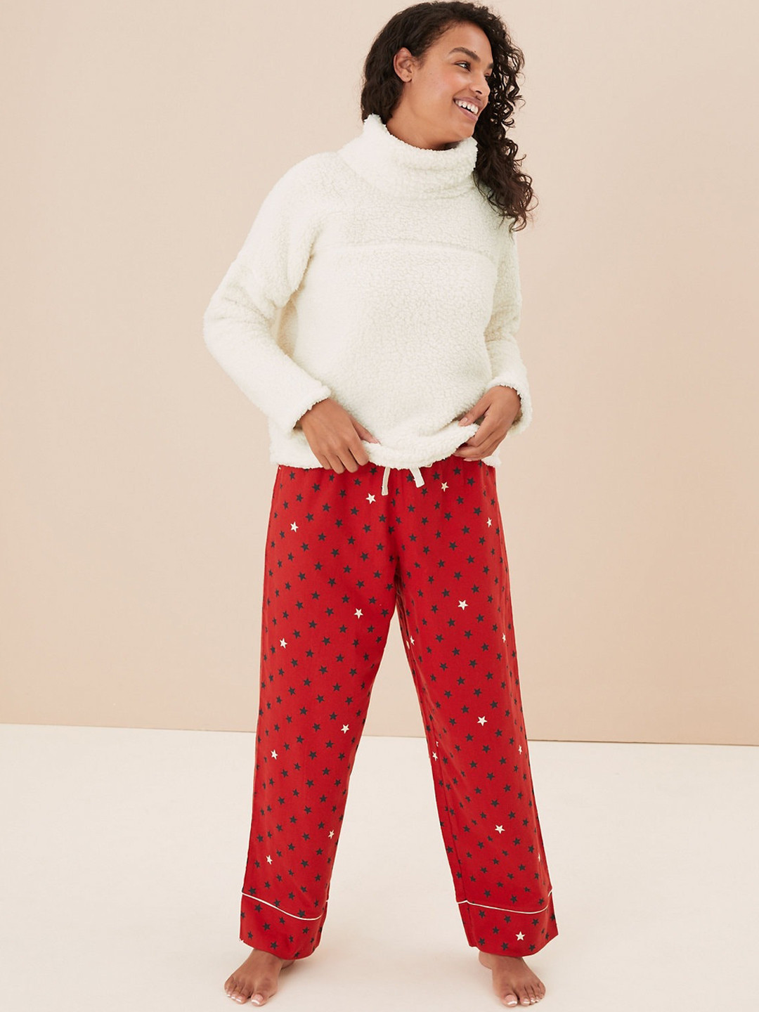 Marks & Spencer Printed Night suit