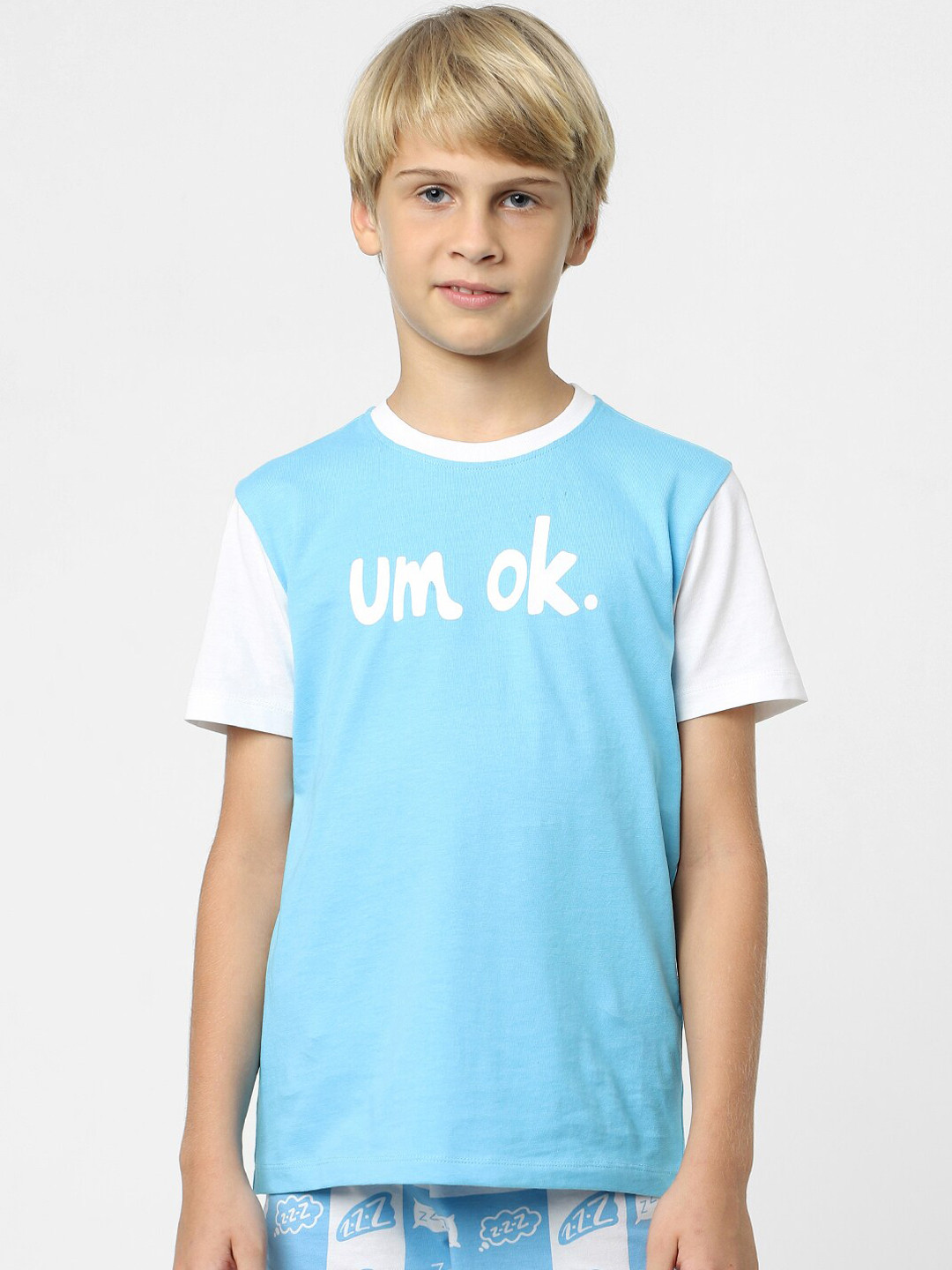 Jack & Jones Junior Boys Printed Night suit