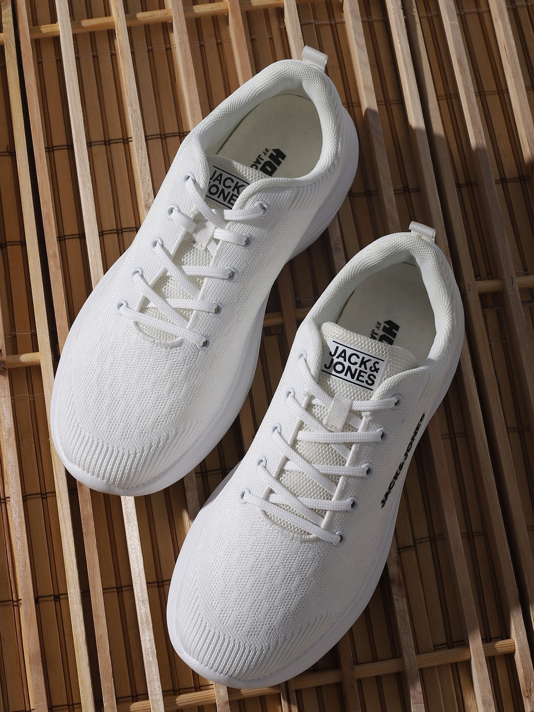 Jack & Jones Men Woven Design Sneakers