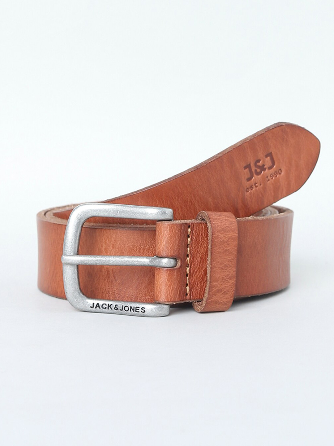 Jack & Jones Men Leather Belt