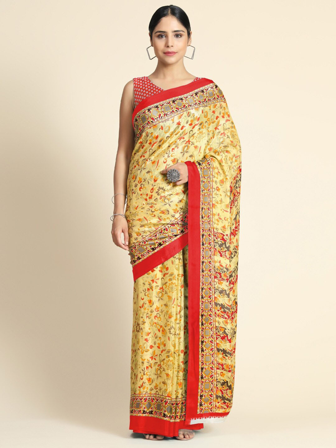 Kasak Floral Printed Saree