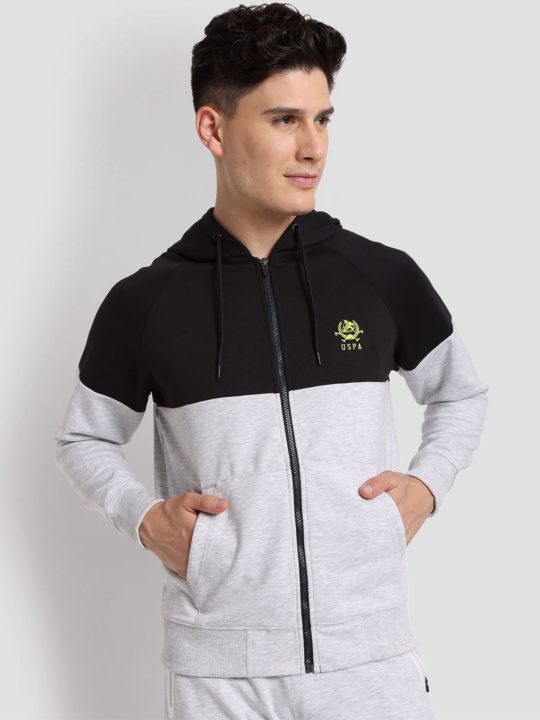 U.S. Polo Assn. Colourblocked Performance Hoodie