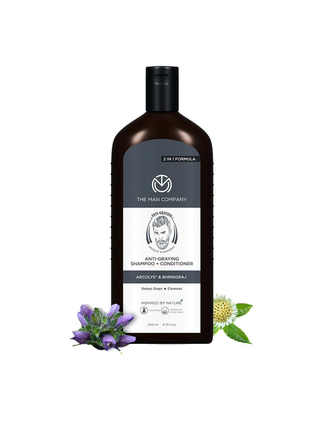 THE MAN COMPANY Men Anti-Graying Shampoo & Conditioner 200 ml