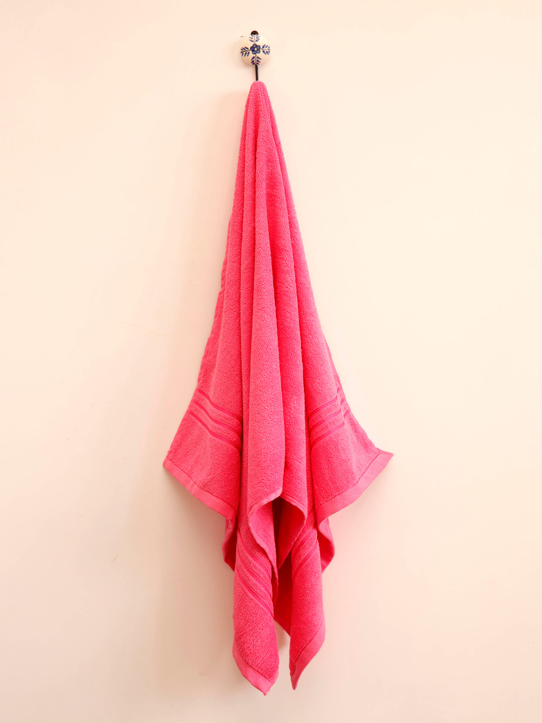 Ariana Pink Cotton 450 GSM Bath Towel