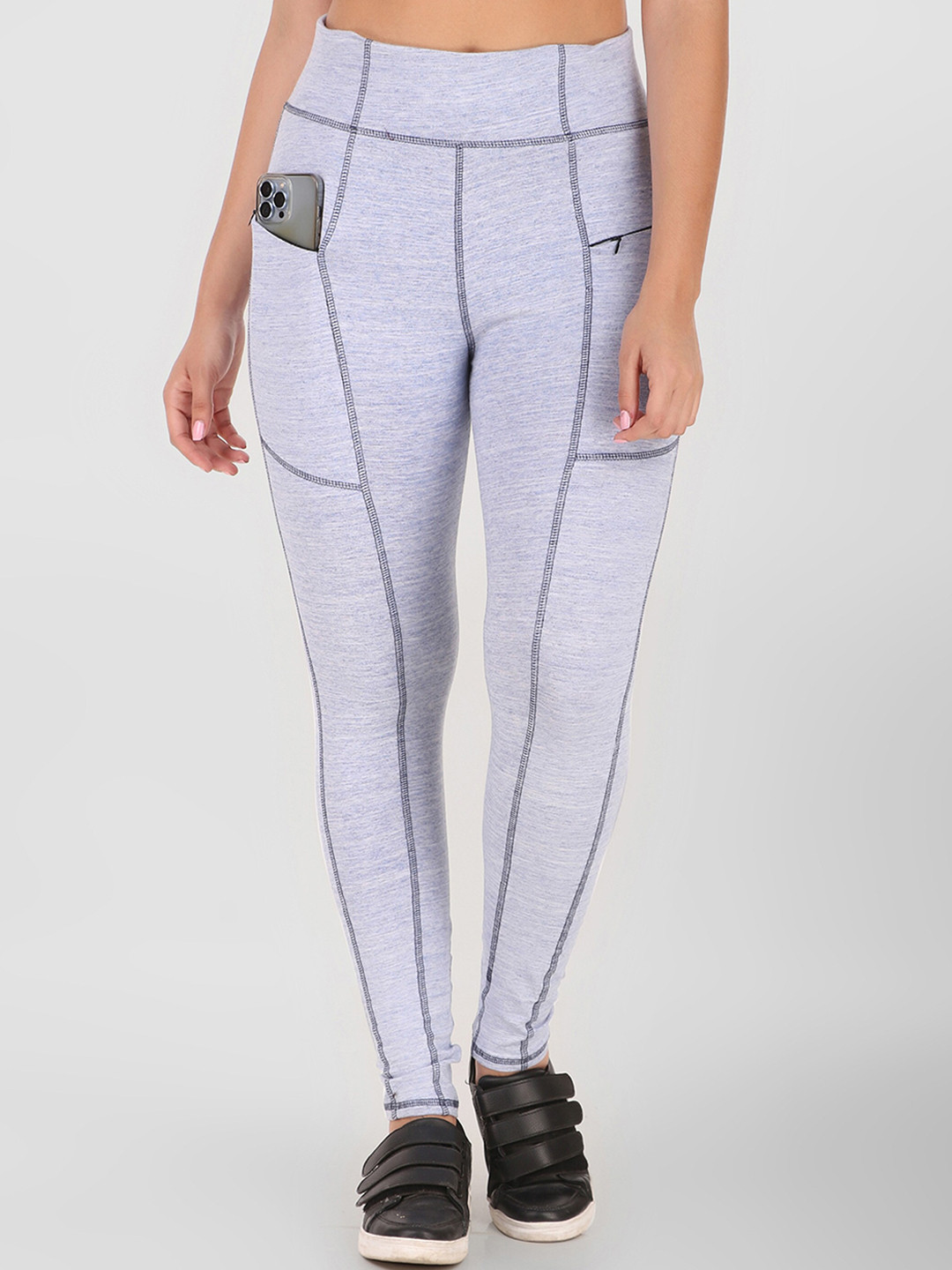 Keepfit Women Stretchable High Waist Running Tights