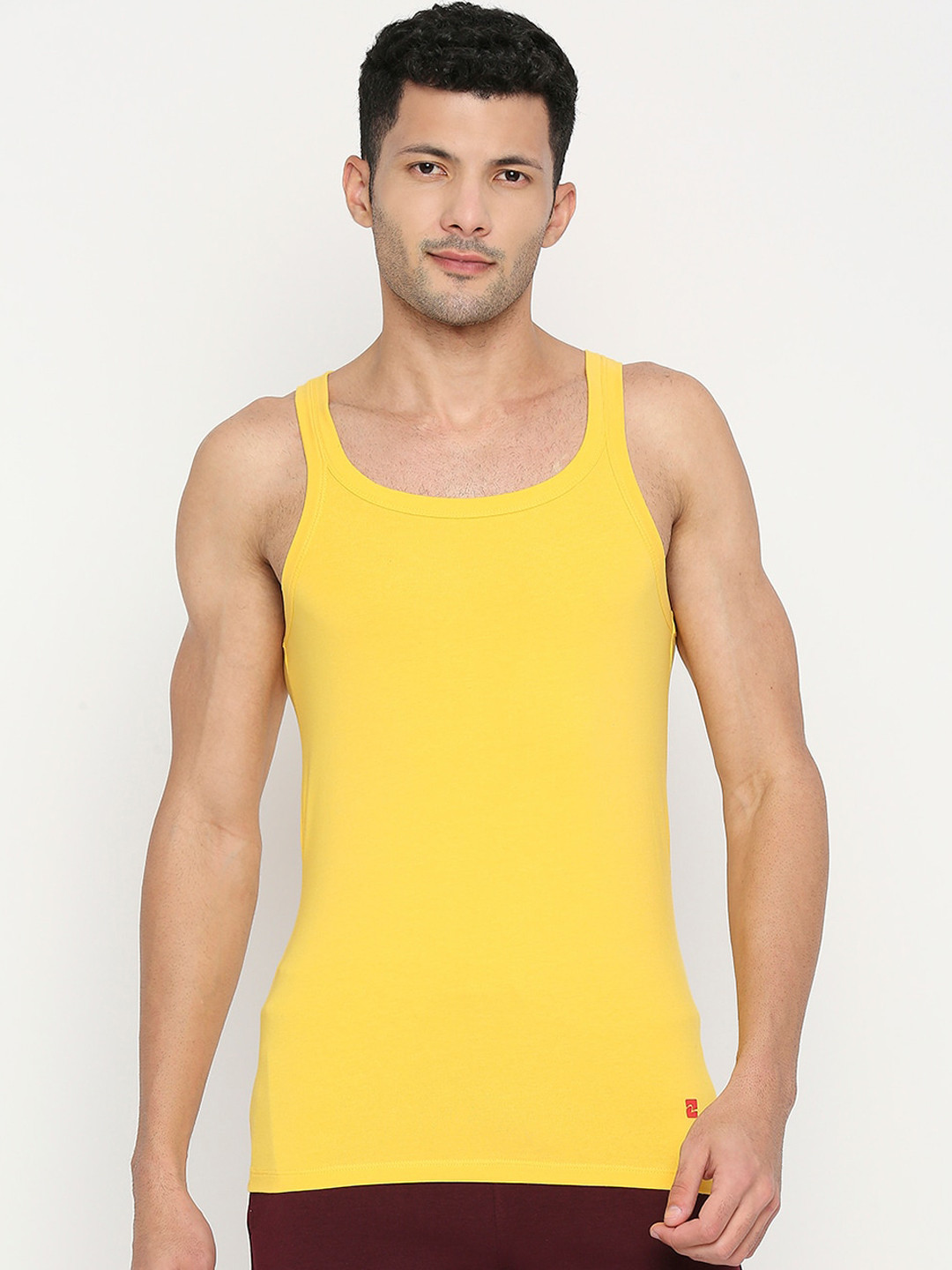 UnderJeans by Spykar Men Innerwear Vest