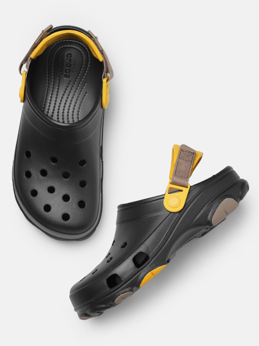 Buy Crocs Unisex All Terrain Clogs Flip Flops for Unisex 21260120 Myntra