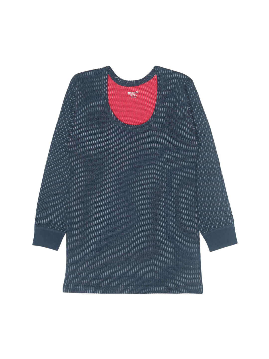 Bodycare Kids Boys Knitted Printed Cotton Thermal Top