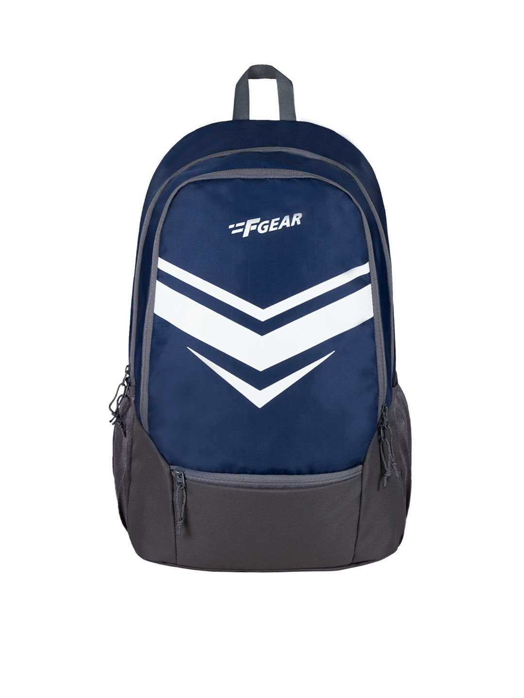F Gear Unisex Striped Contrast Detail Backpack