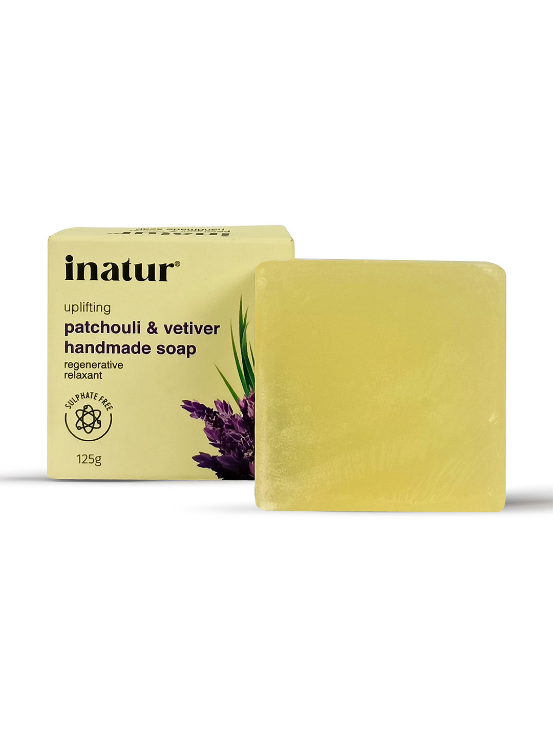 Inatur Patchouli Vetiver Soap - 125 g
