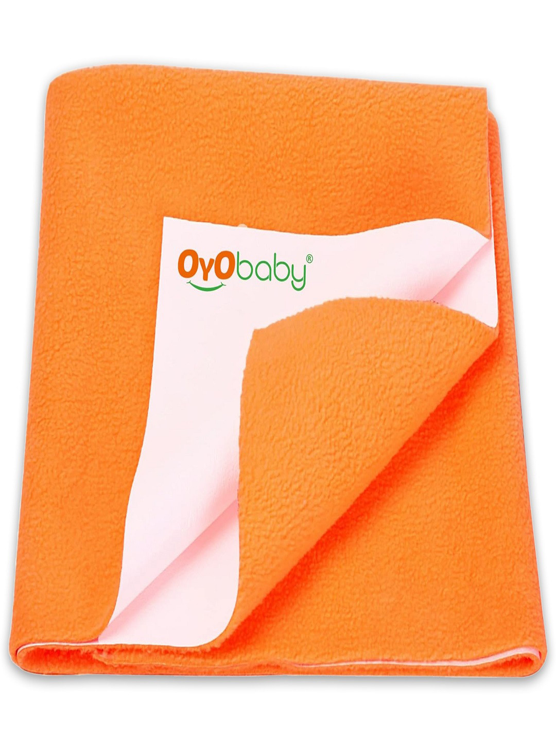 OyO Baby Peach Waterproof & Baby Dry Sheet Polycotton Mattress Protector