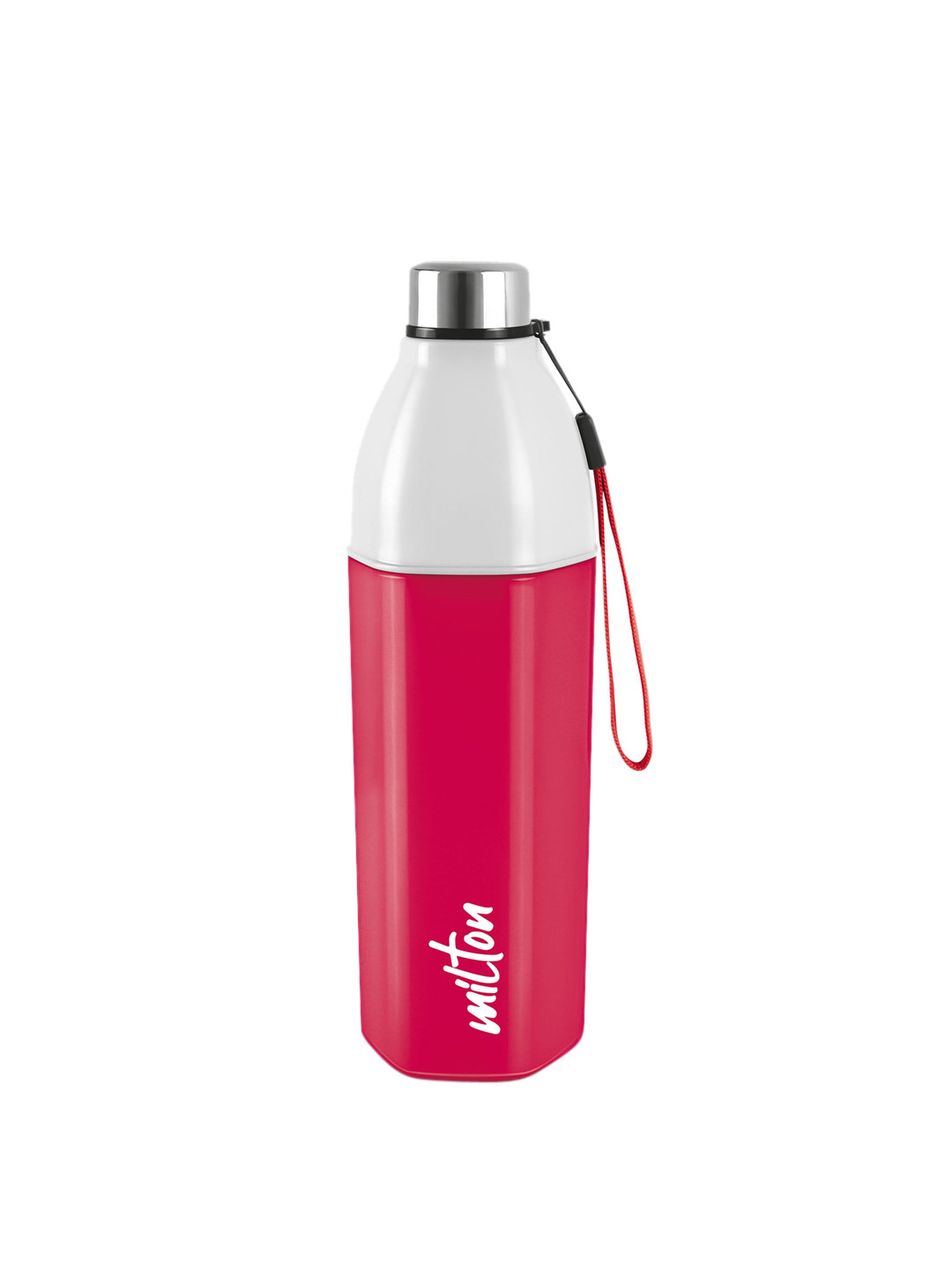 Milton Kool Hexone 600 Red Conversational Plastic Spill Proof Water Bottle - 465ml