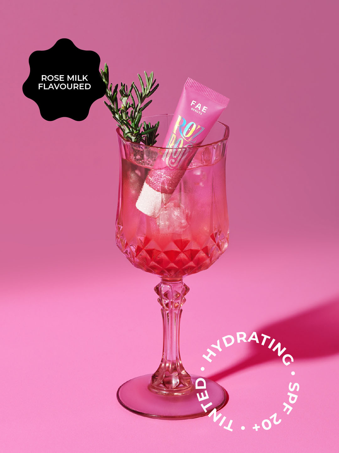 FAE BEAUTY Intensely Moisturizing & Hydrating SPF20 Lip Balm 10 g - Roz Rose