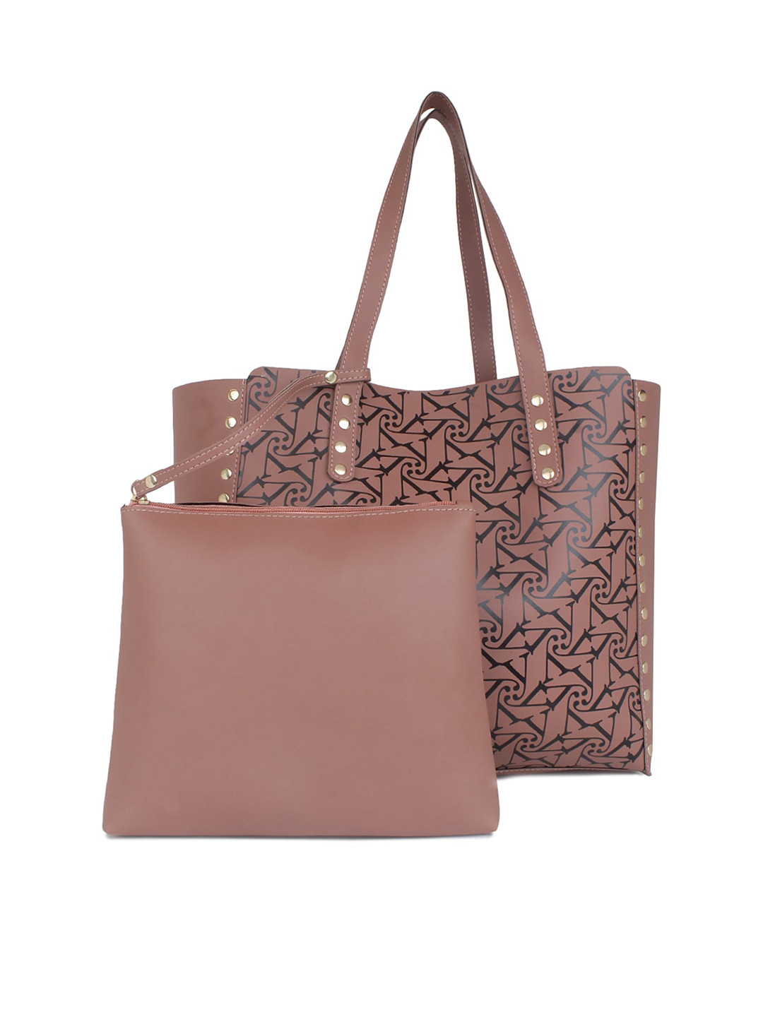 yelloe Shopper Tote Bag with Cut Work