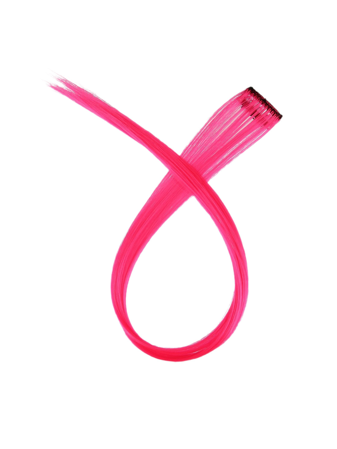 CHRONEX  Set of 2 Straight Single Clip Hair Streak Extension Highlights