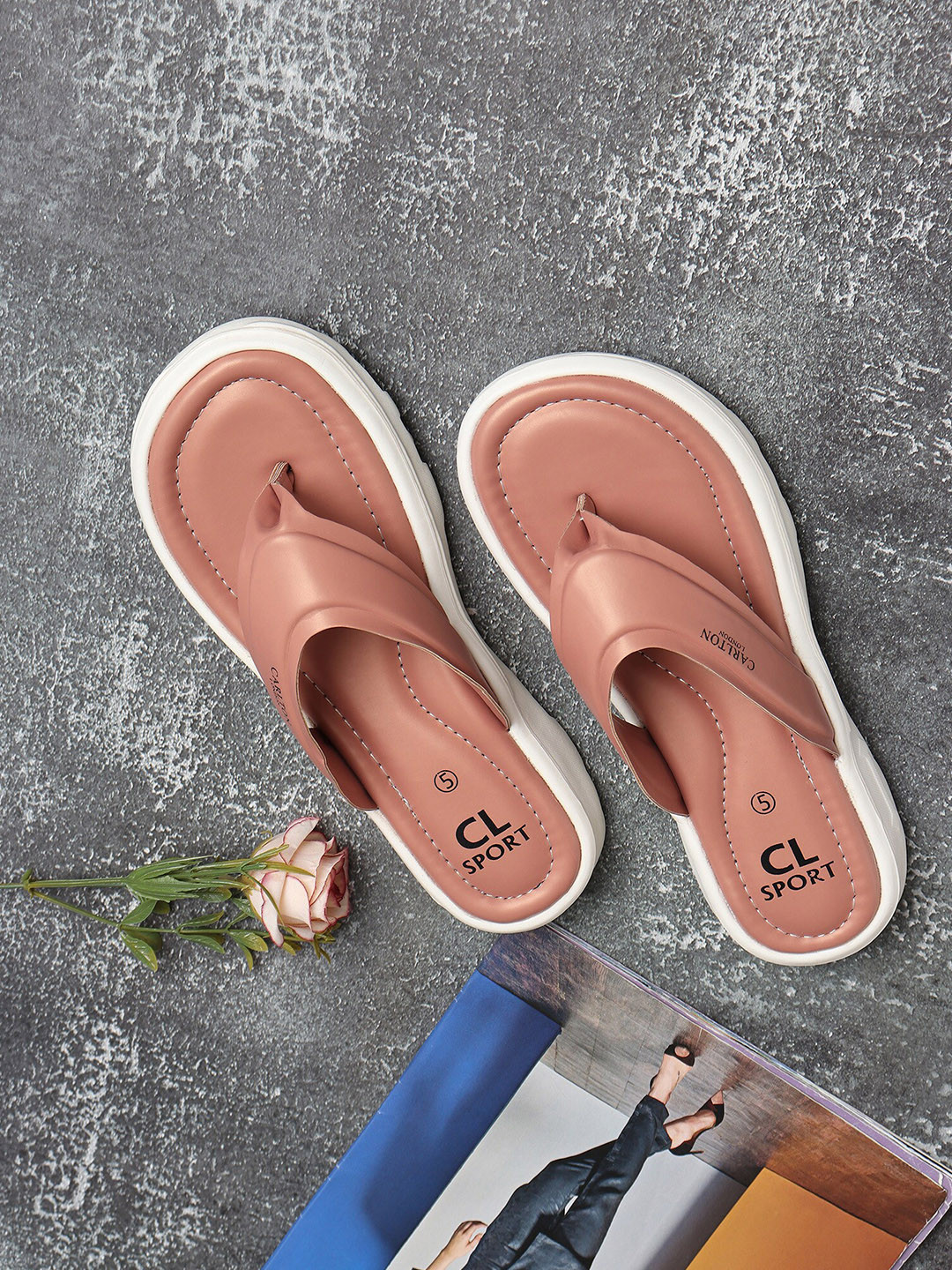 Carlton London sports Women Thong Flip-Flops