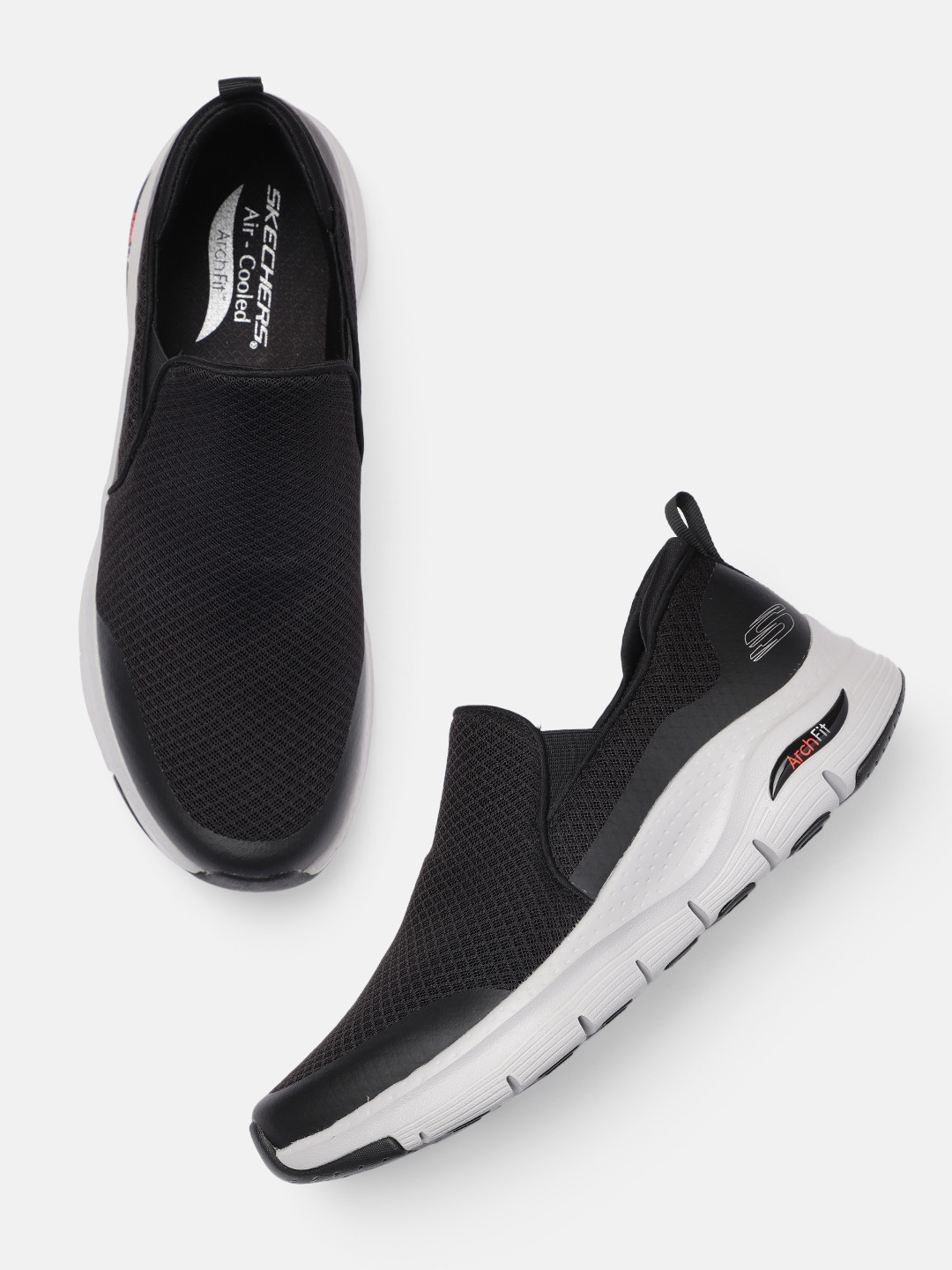 Skechers Men Arch Fit Banlin Slip-On Sneakers