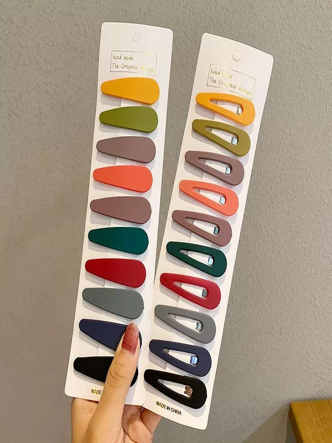 Pinapes Unisex Set Of 20 Tic Tac Hair Clip