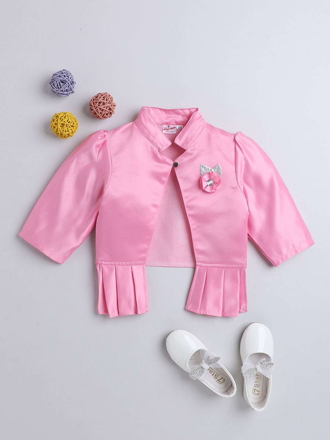 The Magic Wand Girls Embellished Shrug