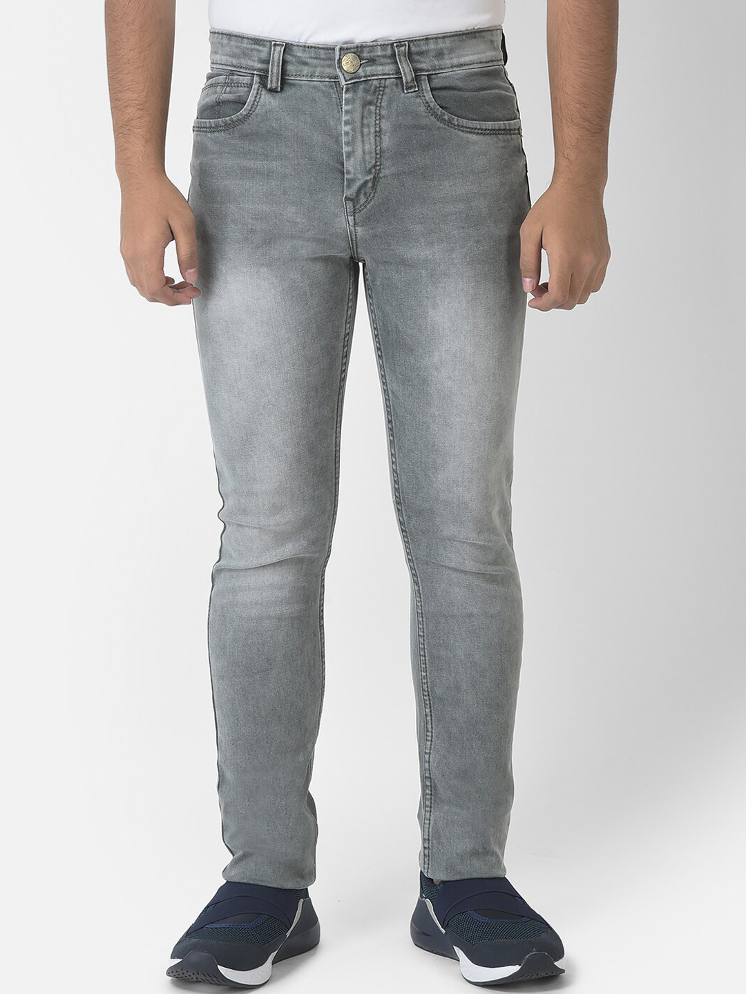 Crimsoune Club Boys Urban Slim Slim Fit Heavy Fade Jeans