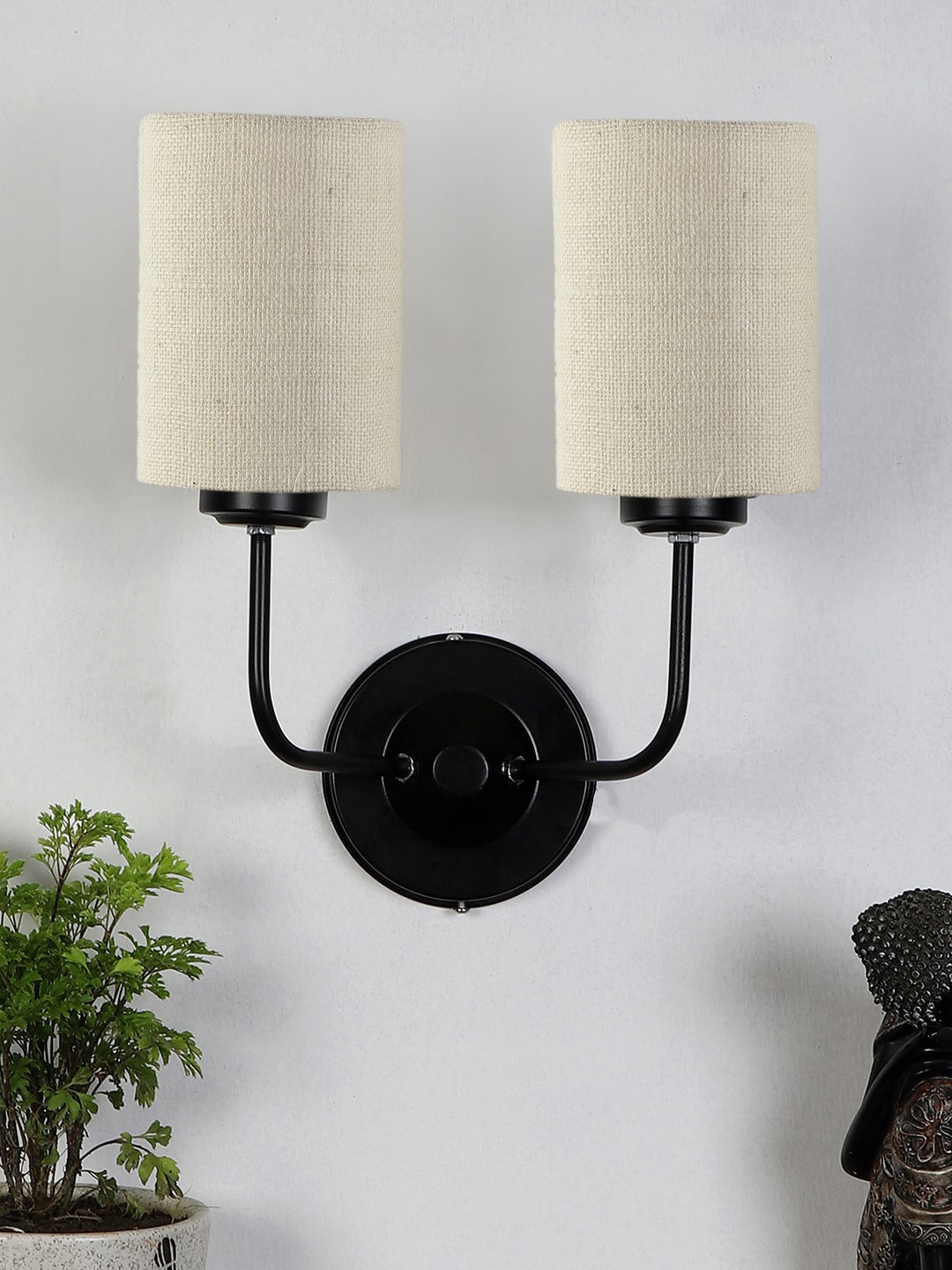 Devansh Yellow Dual Wall Mounted Lamps