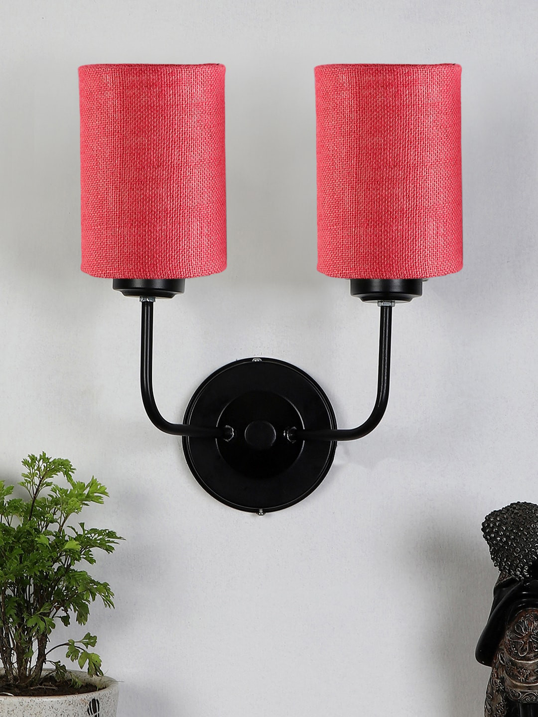 Devansh Pink Dual Wall Lamps