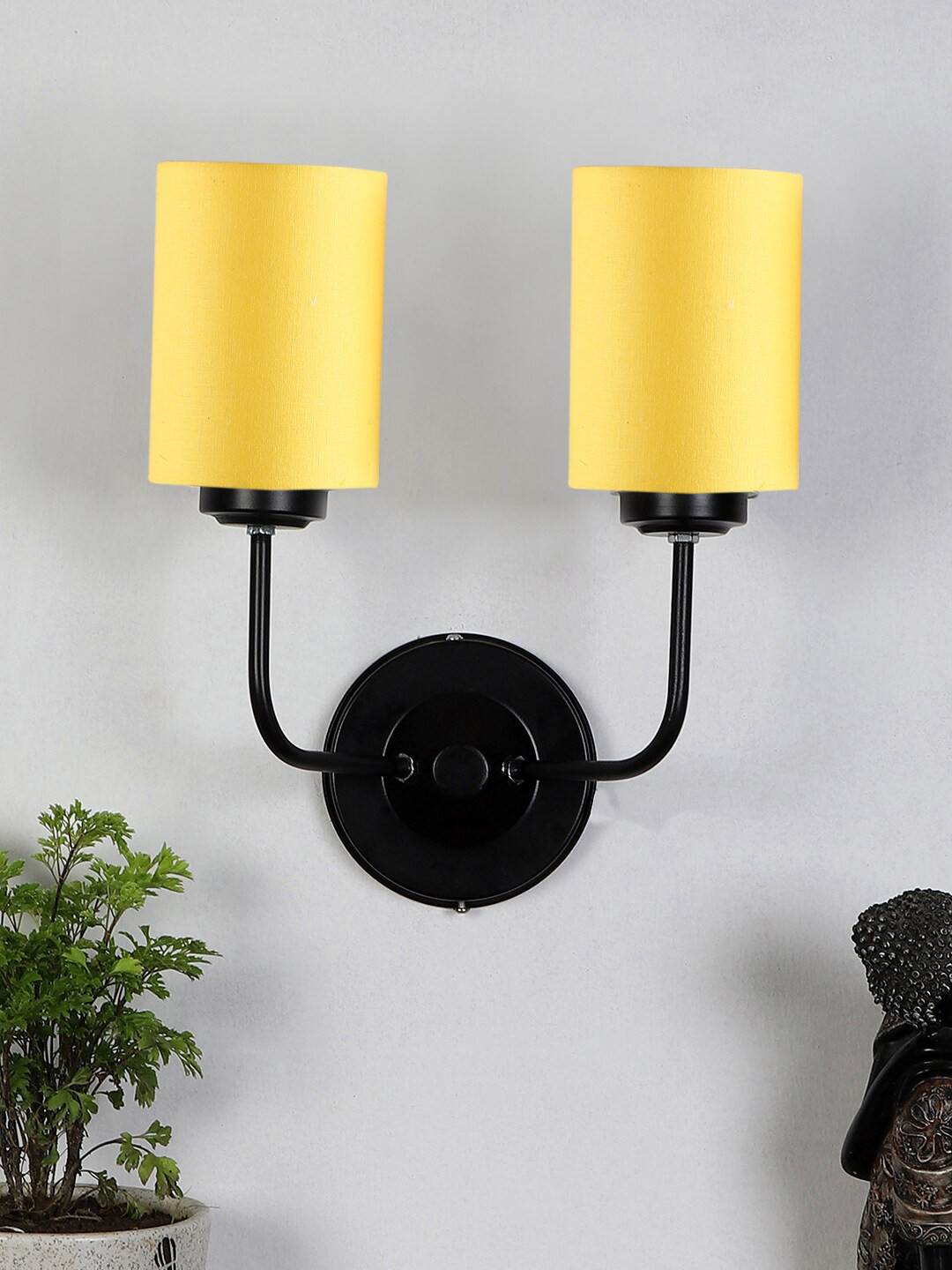 Devansh Yellow Dual Wall Lamps
