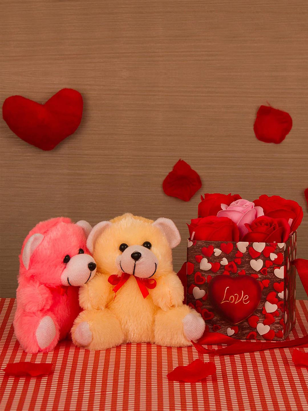 TIED RIBBONS Red & Pink Valentine Special Combo Gift Pack