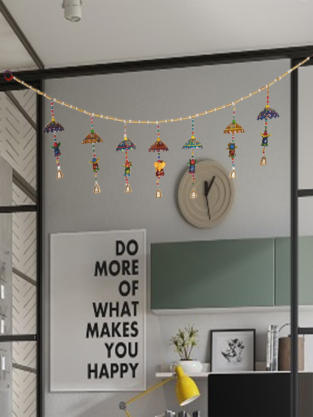 Kuber Industries Plastic Matte Hanging Hall Wall Hangings-9.1In