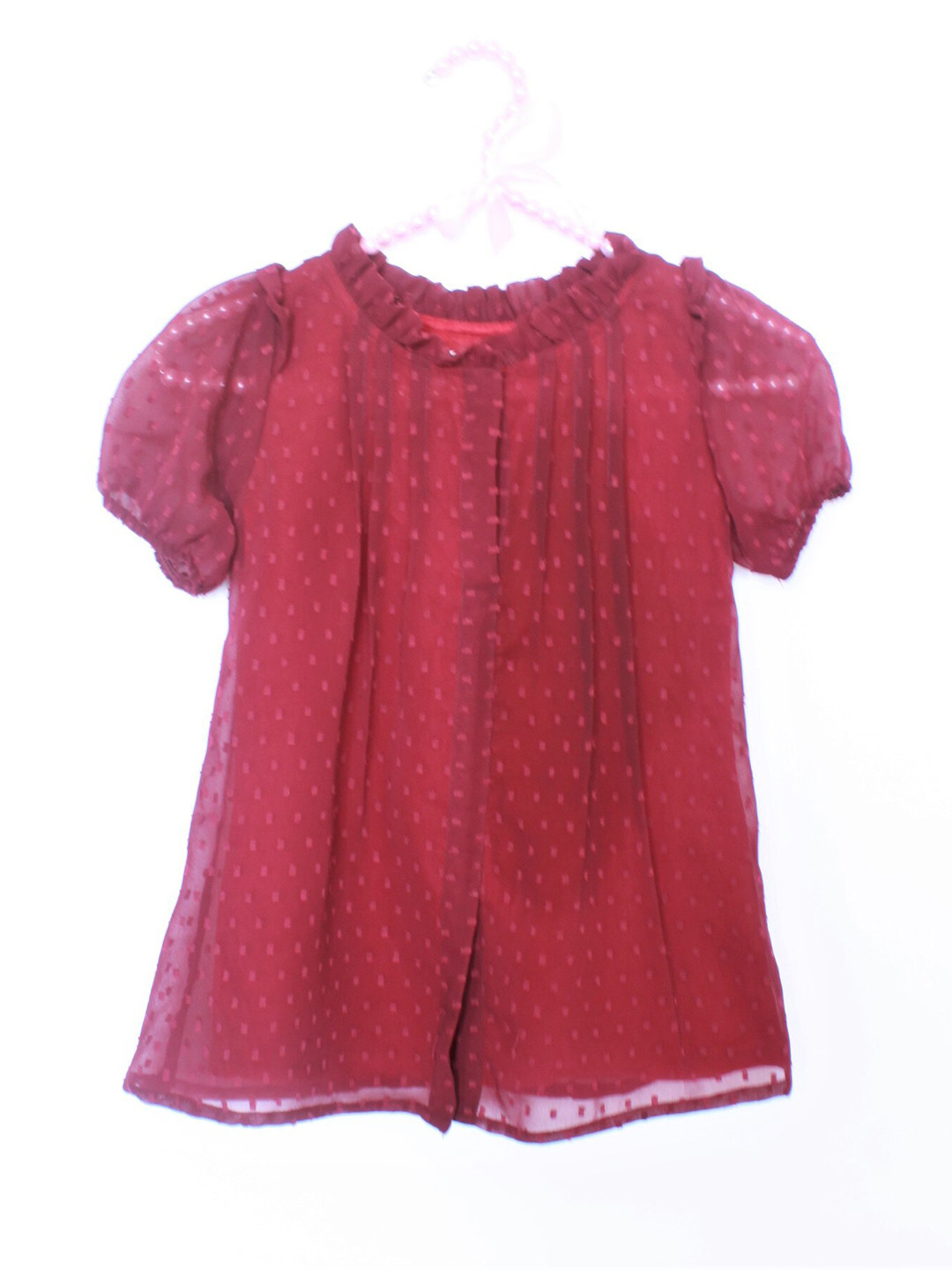 MANY FROCKS & Micro Pattern Self Design A-Line Dress