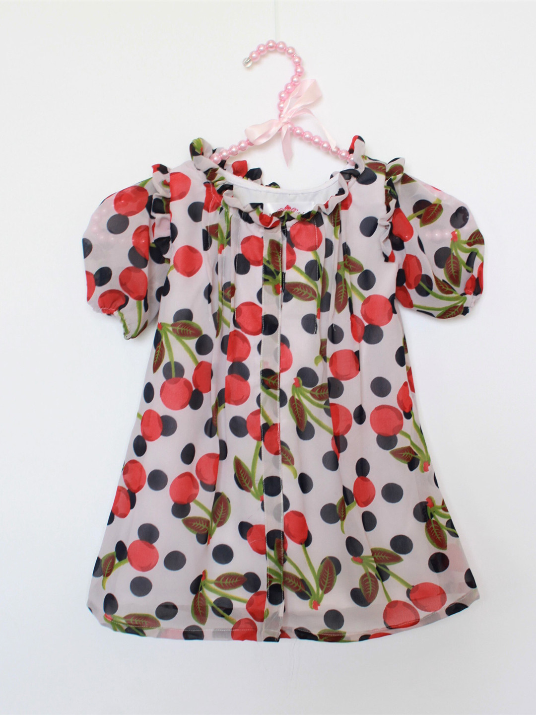 MANY FROCKS & Girls Printed Floral A-Line Dress