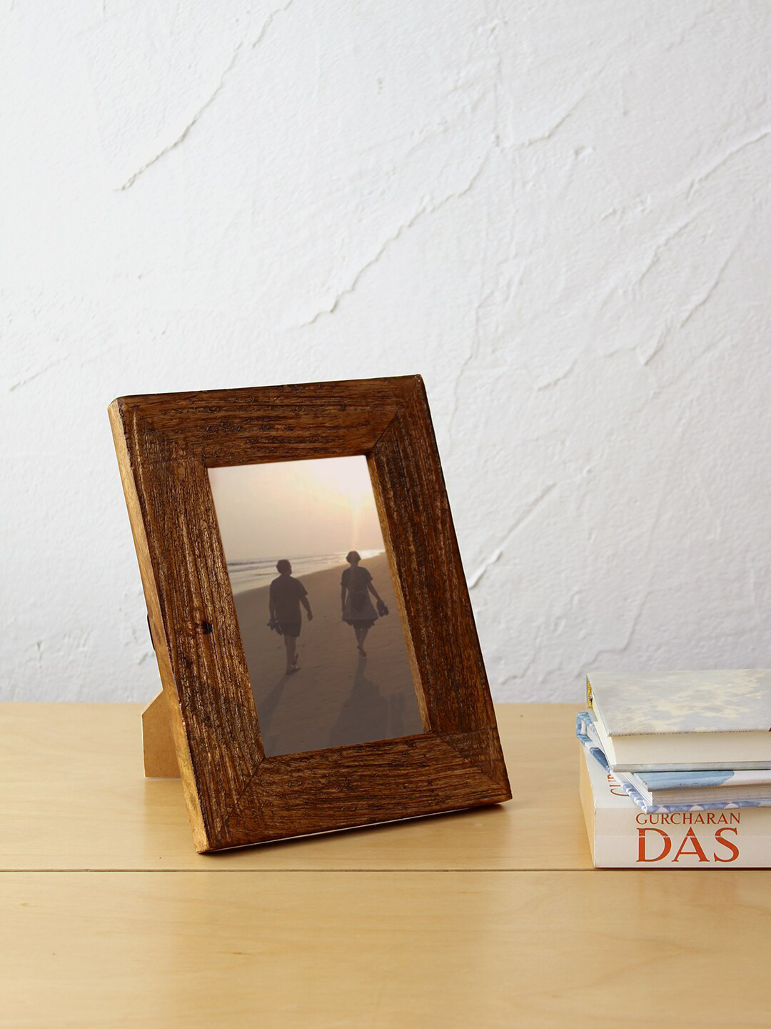 House This Chilika Pantha Brown Wood Table Photo Frame