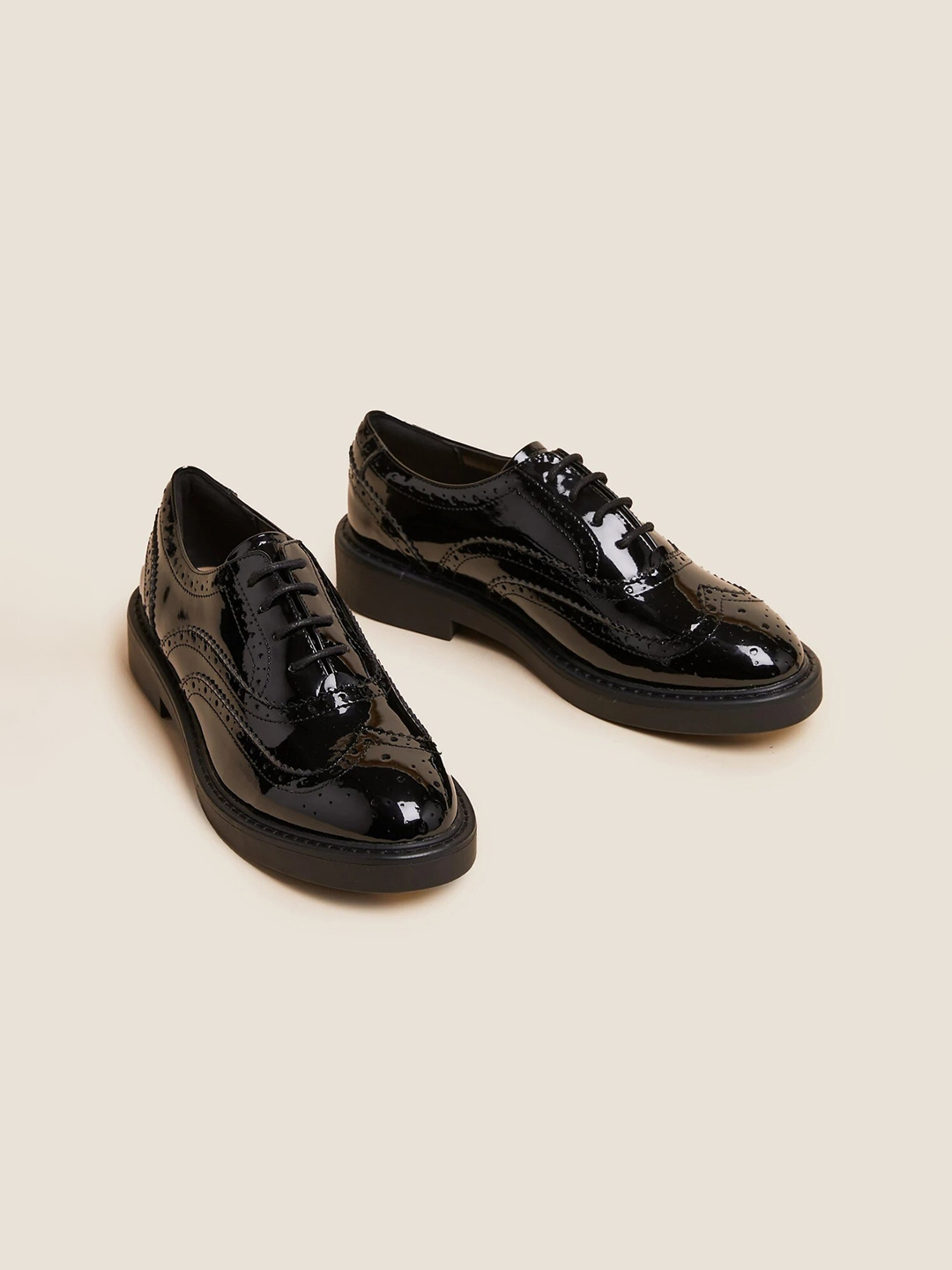Marks and spencer brogues womens online