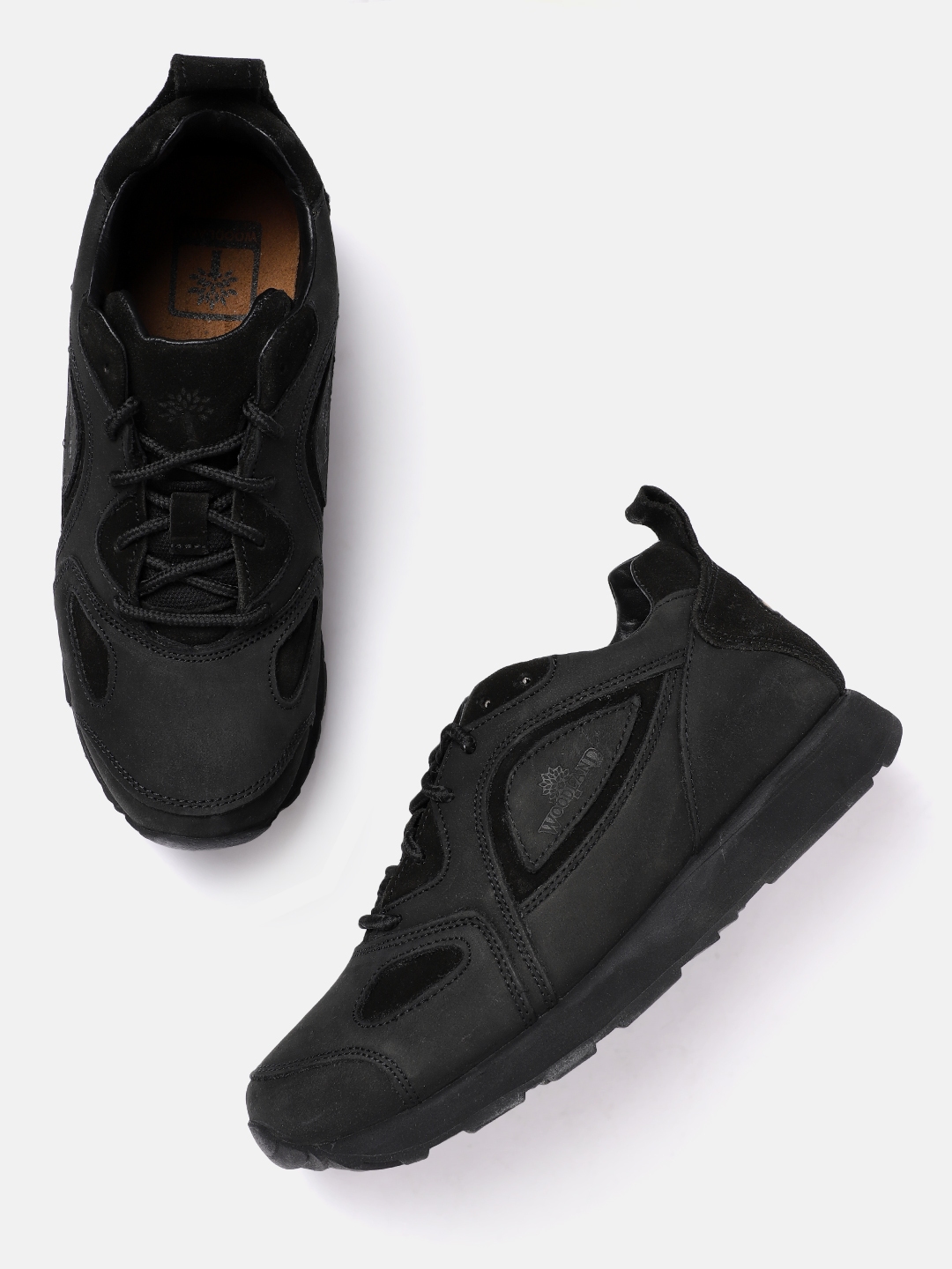 Buy Woodland Men Leather Sneakers Casual Shoes for Men 21295762 Myntra