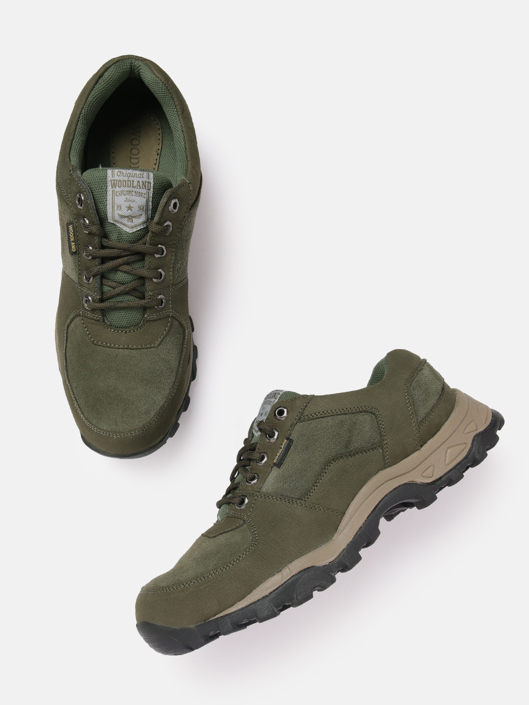 Woodland Men Everyday Leather Sneakers