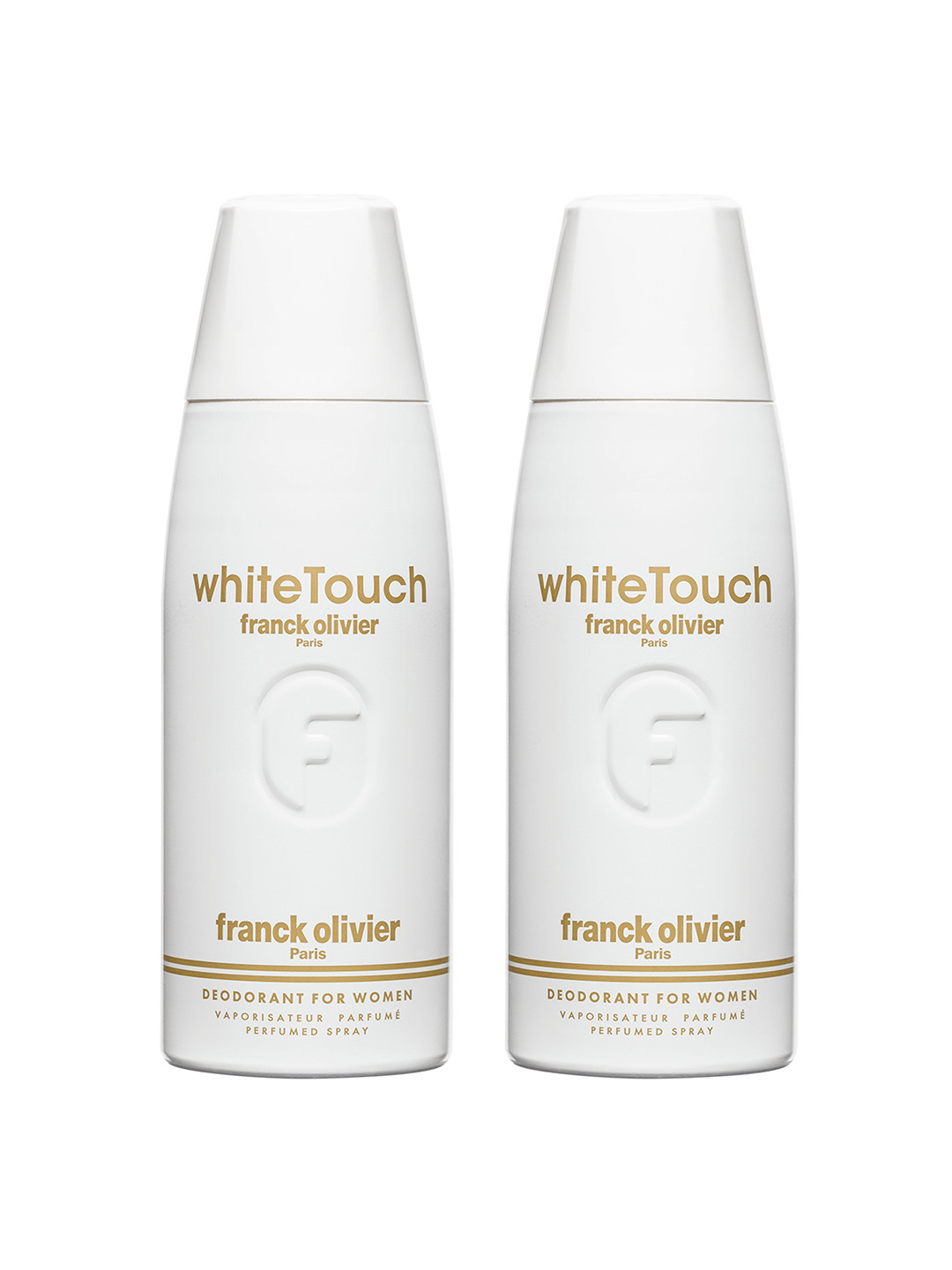 Franck Olivier Women Set of 2 whiteTouch Odour Control Deodorant Spray - 250 ml each