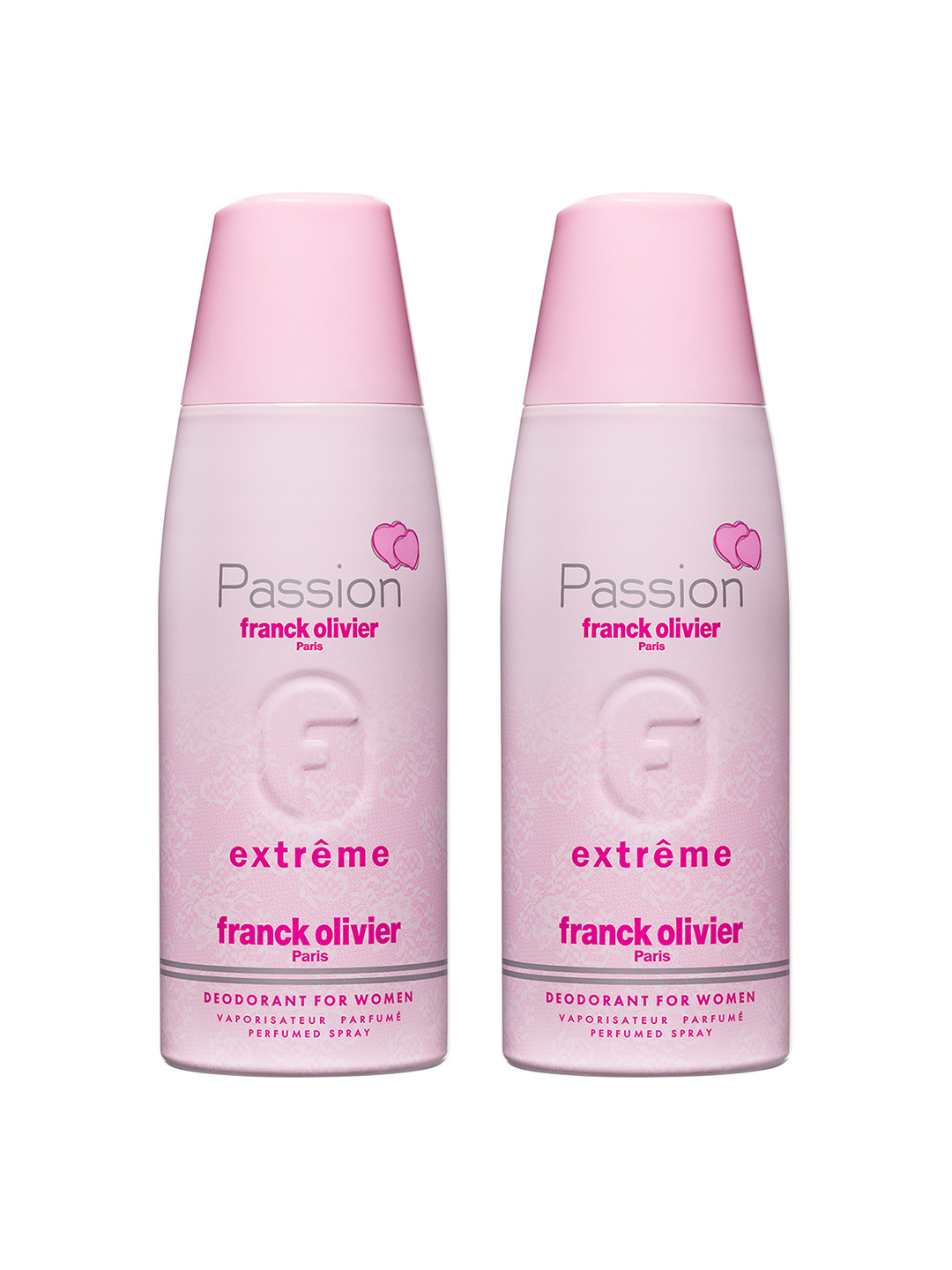 Franck Olivier Set Of 2 Passion Extreme Deodorant Spray - 250 ml Each