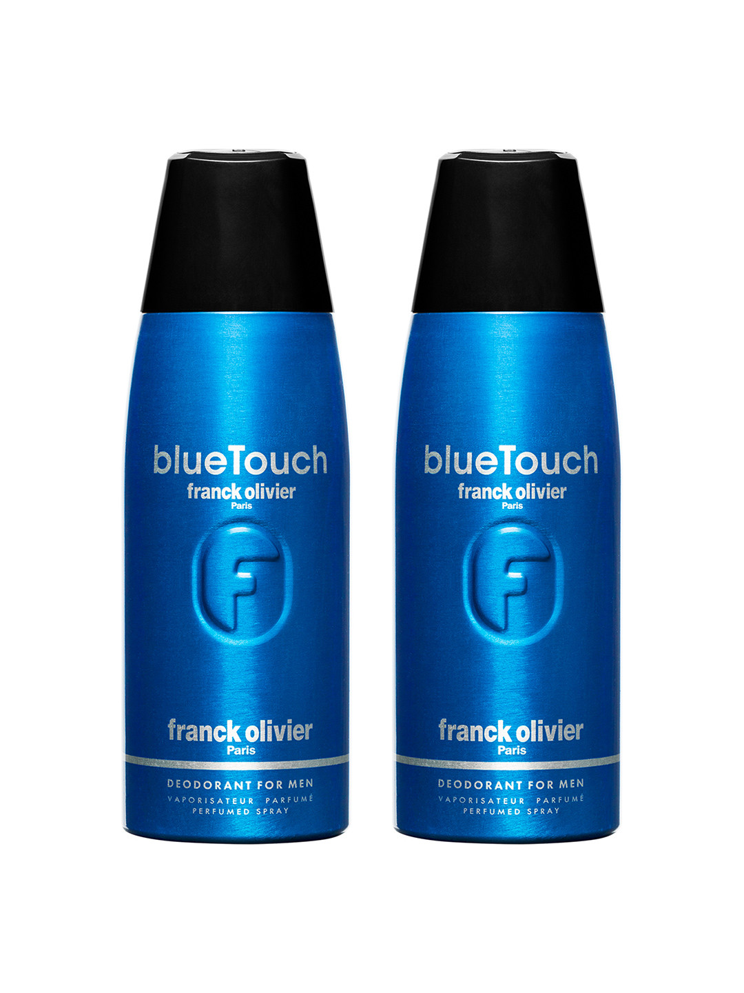 Franck Olivier Men Set Of 2 Blue Touch Deodorant Spray - 250 ml Each
