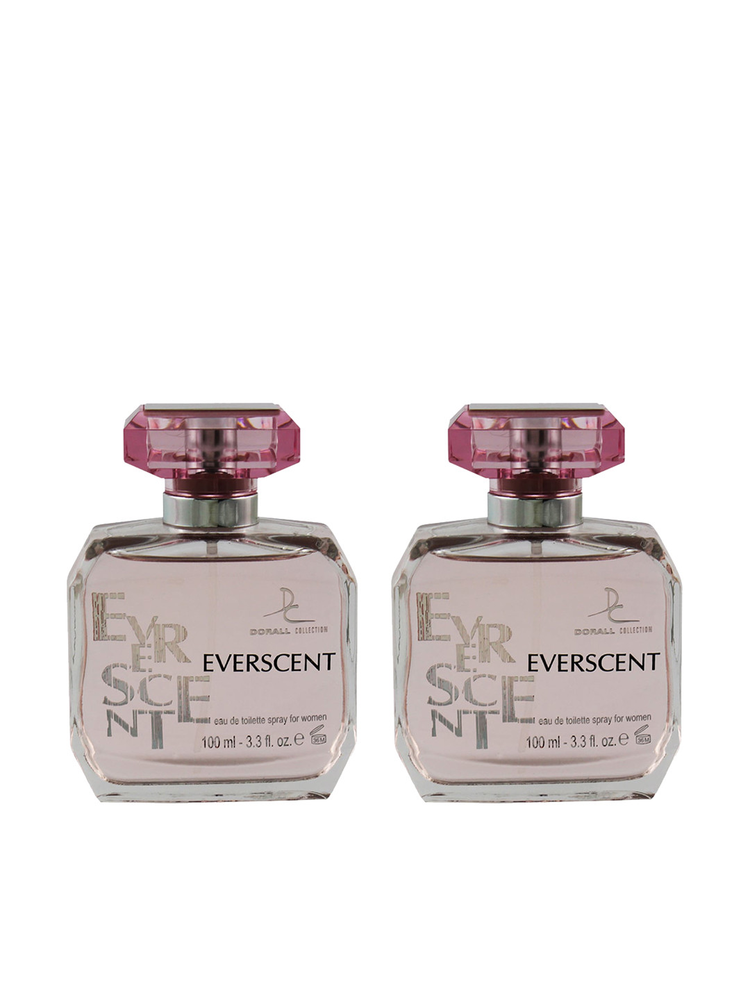 Dorall Collection Women Set of 2 Everscent Eau de Toilette 100 ml Each