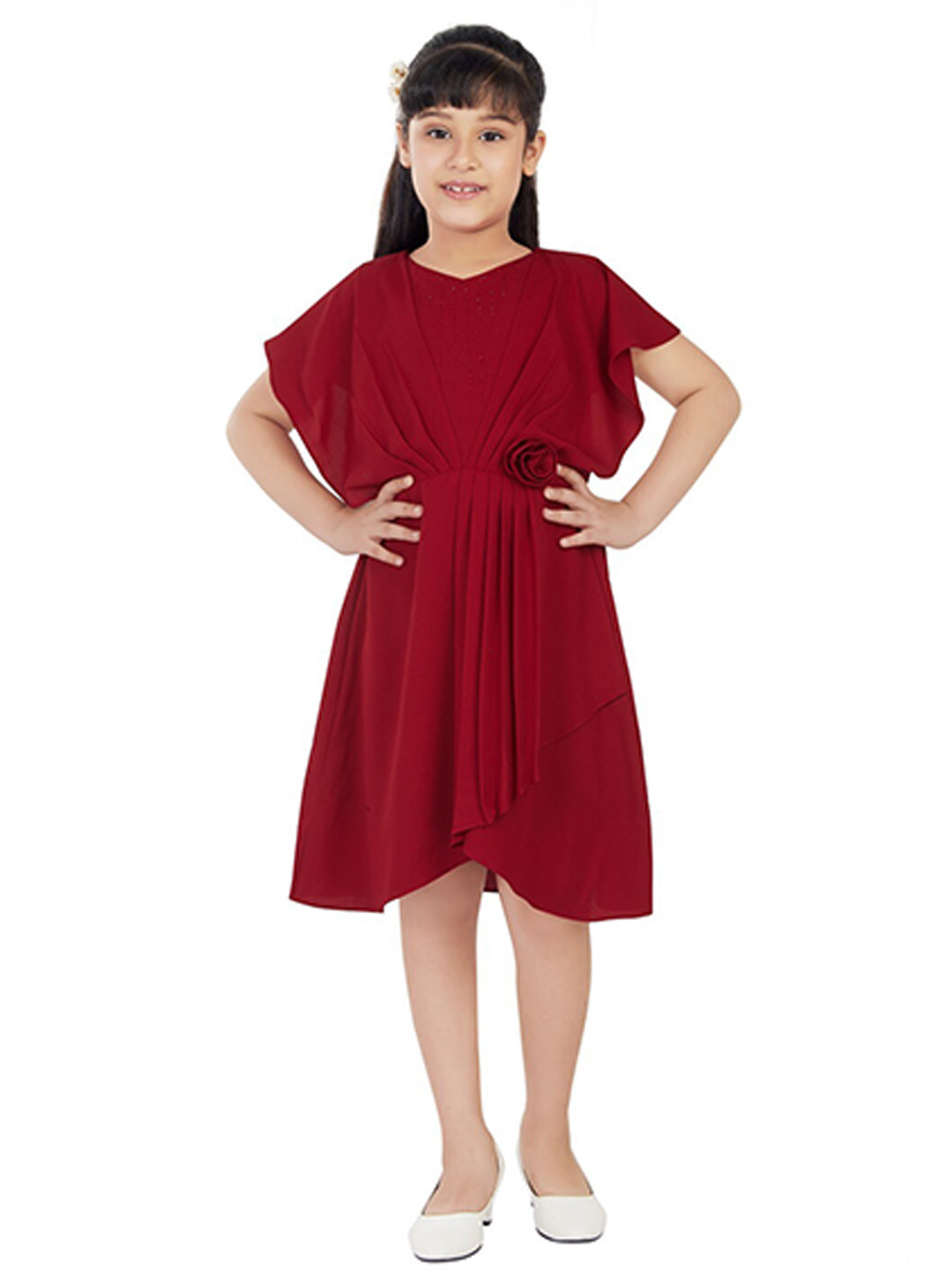 Peppermint Satin Dress