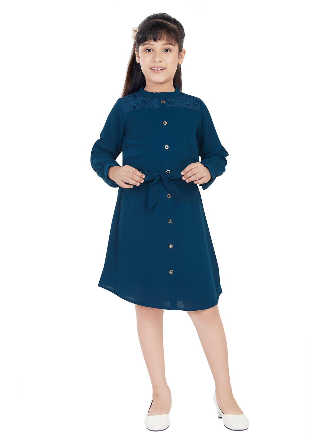Peppermint Girls A-Line Dress