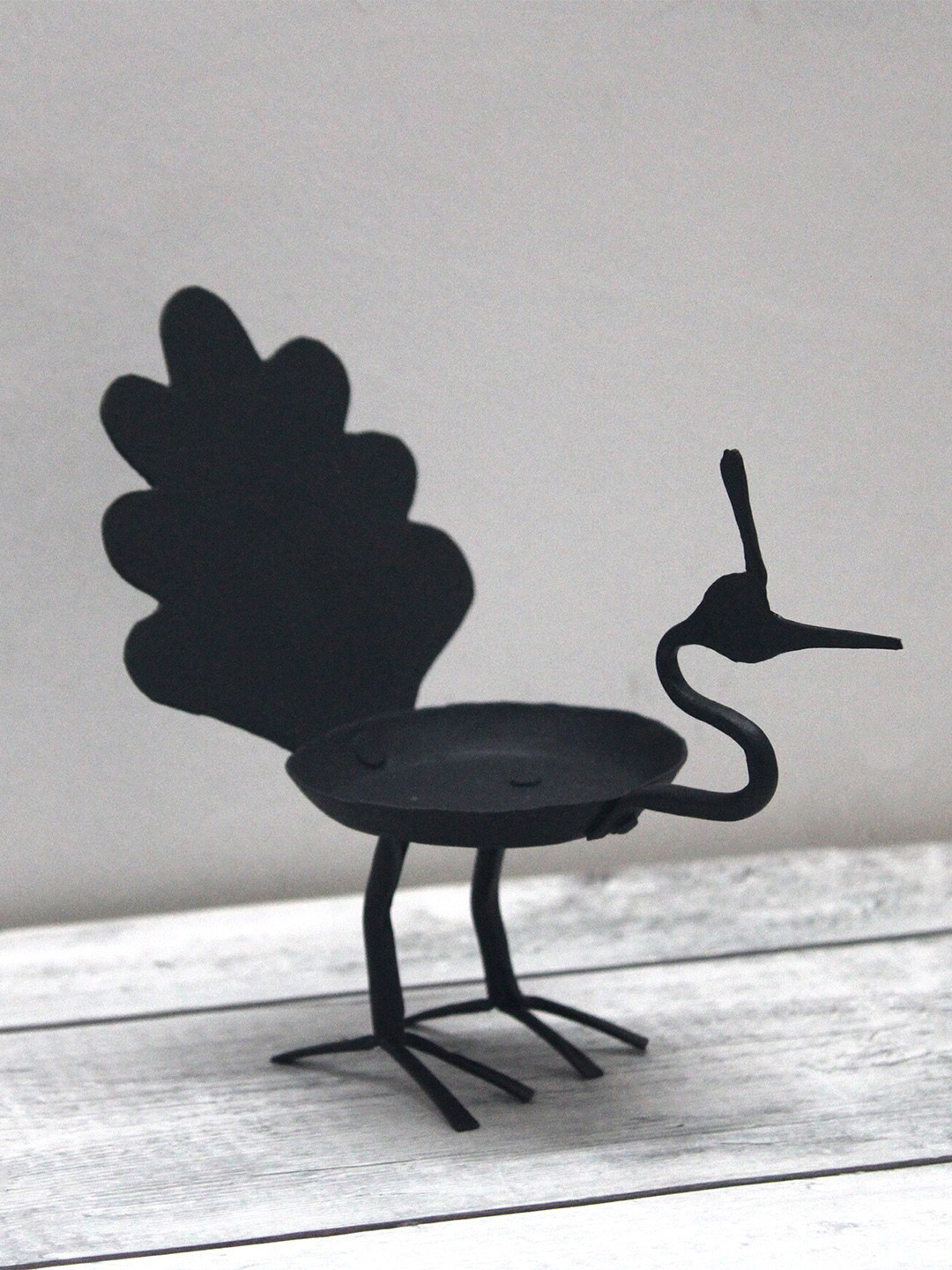 SHREE KALA HOME DECOR Peacock Tea Light Candle Holder