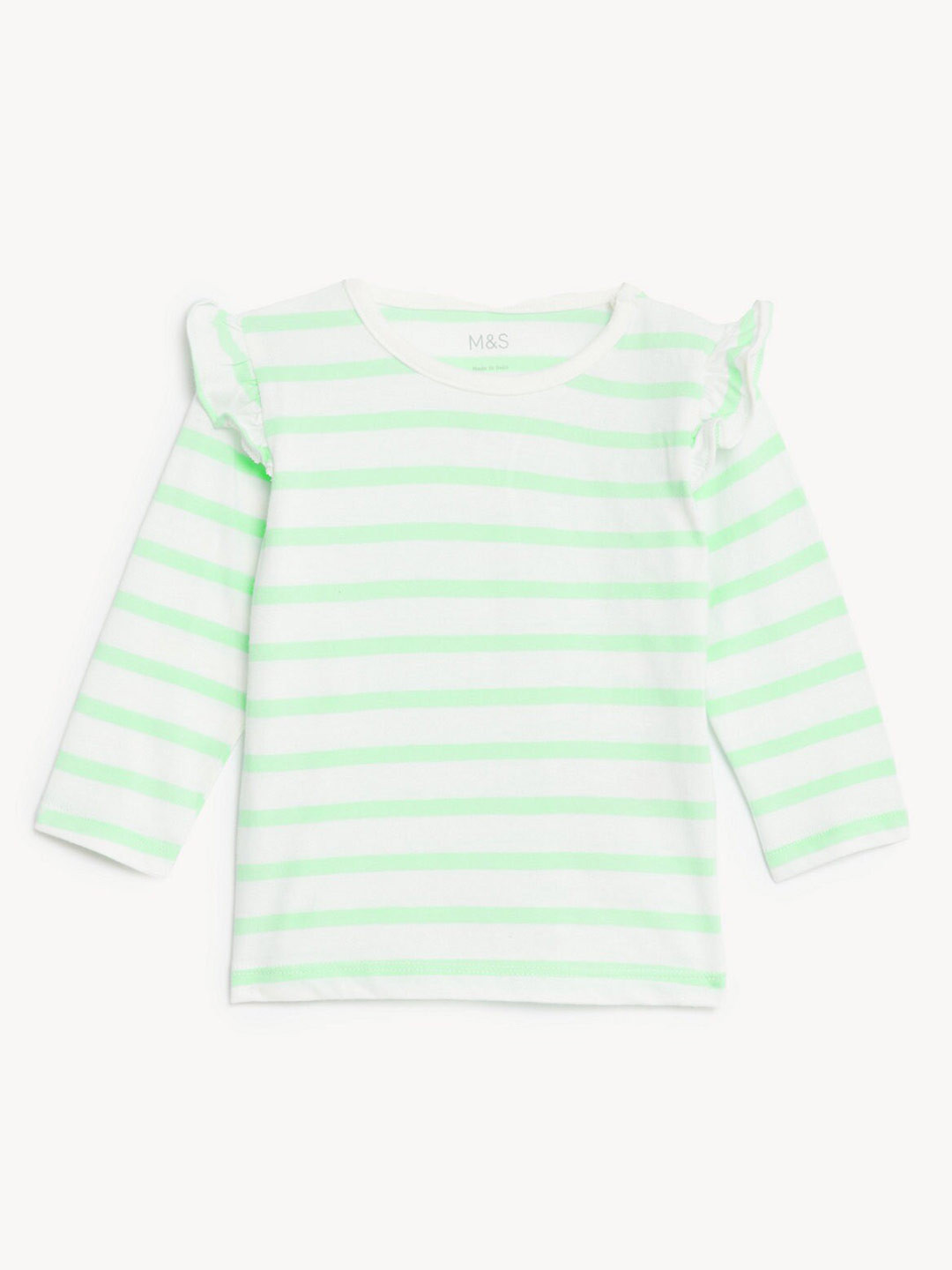 Marks & Spencer Pure Cotton Frill Top