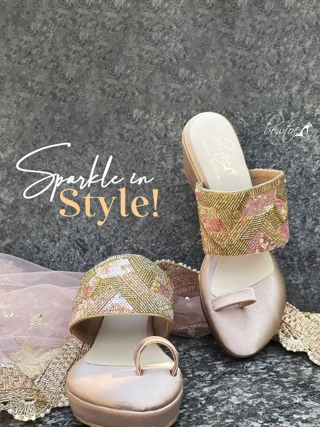 Bowtoes Women Embellished Wedge Heels