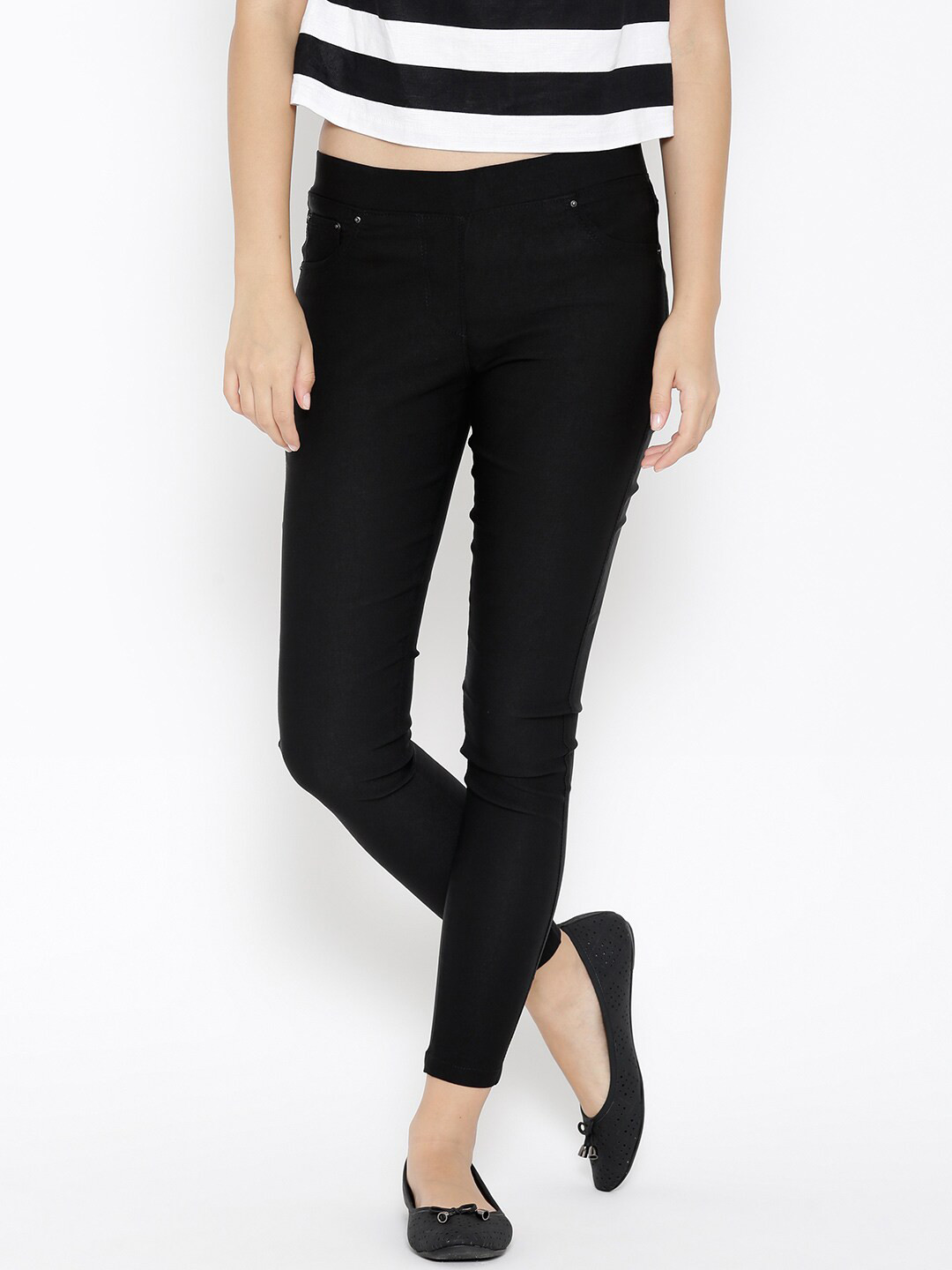 Westwood Women Skinny Fit Cotton Jeggings