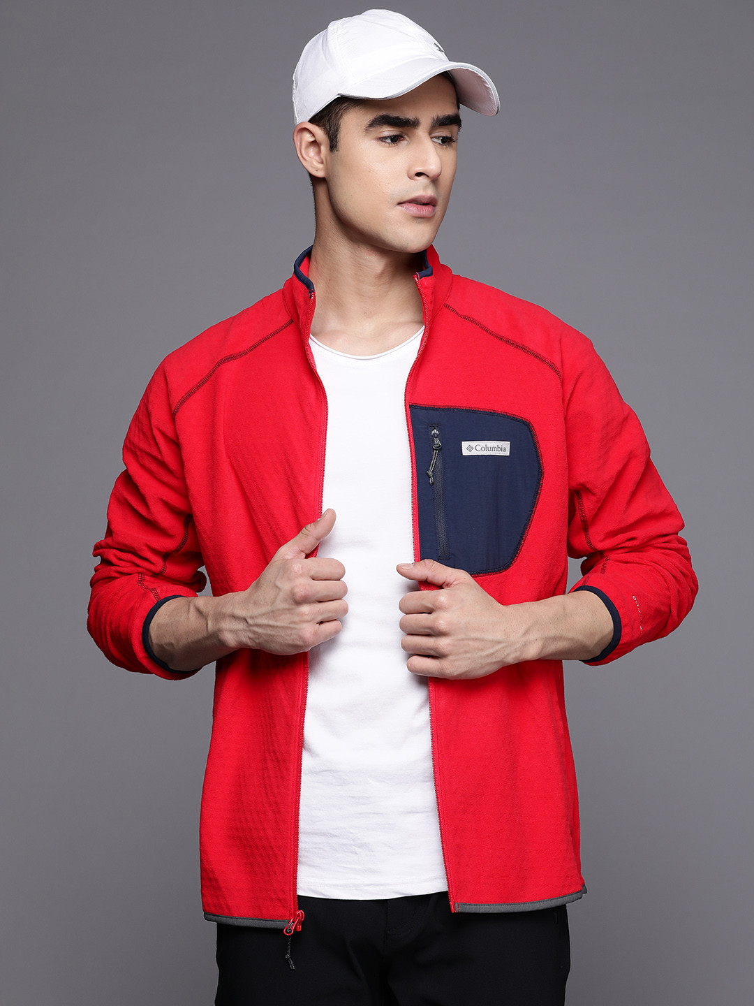 Columbia Men Outdoor Tracks Fleece Jacket