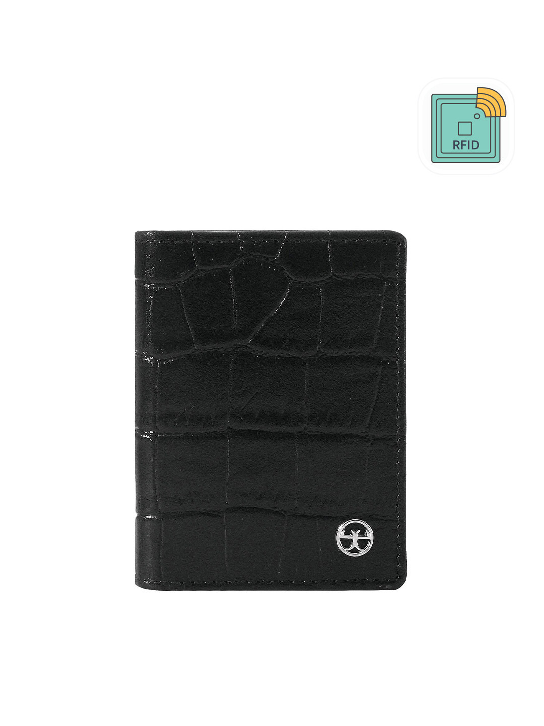 Eske Men Textured Leather Card Holder