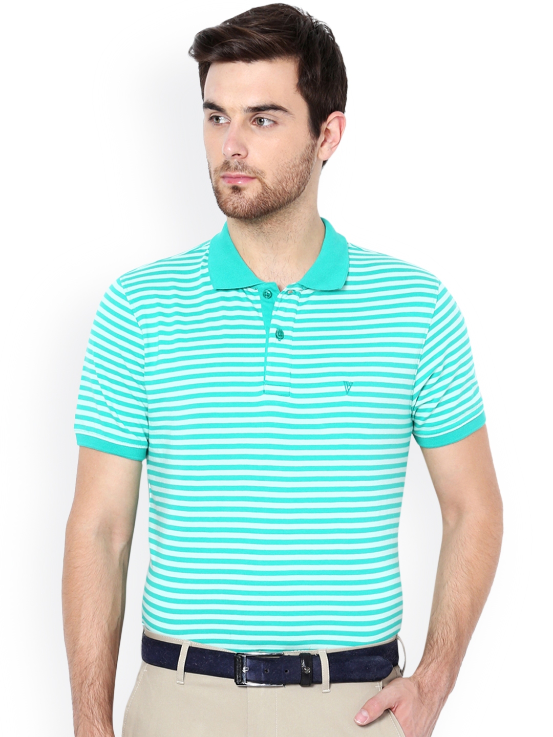 van heusen t shirts myntra